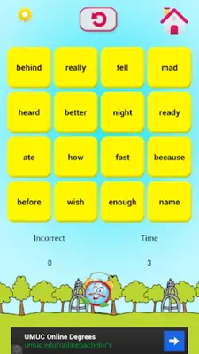 Sight Words II android App screenshot 3